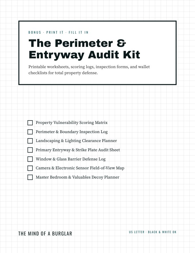 The Perimeter & Entryway Audit Kit